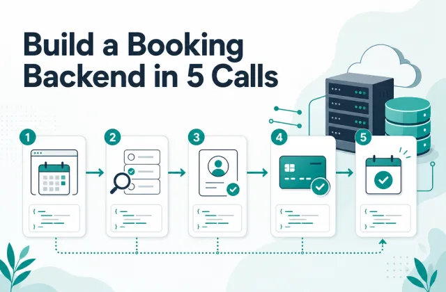 Build a Booking Backend Your AI App Can Actually Use